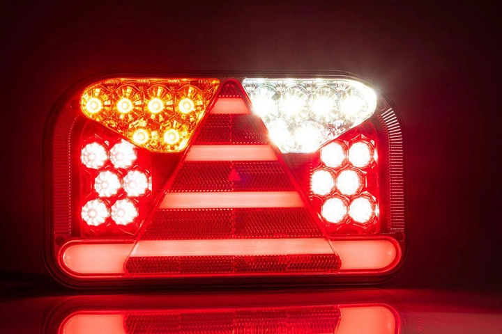 Ліхтар задній світлодіодний на причіп FRISTOM FT-170 L NT LED лівий 6 функцій FT-170 L NT фото