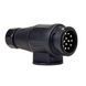 Вилка 13-контактна пластикова HYBSZ WP1213 фото 1